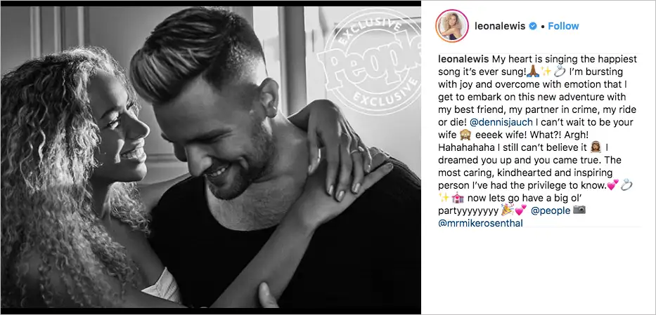 Leona lewis engagement ring top